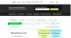 Desktop Screenshot of bitcoinfinance.com